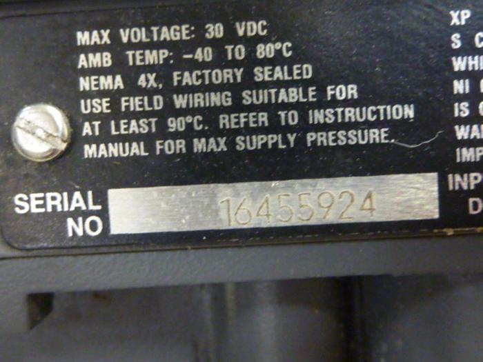 Used FISHER CONTROLS Valve Controller DVC6010 #61968