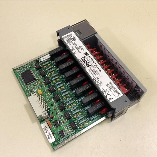 Used SPECTRUM CONTROLS SLC 500 Input Module 1746SC-IA8I SER B #68504