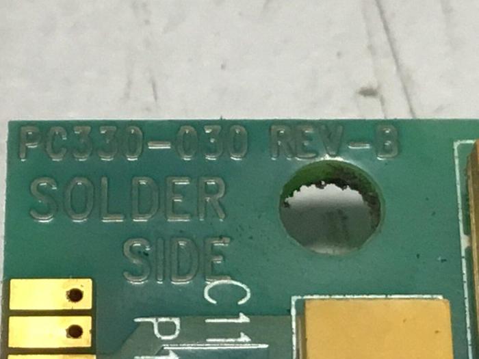 Used VAN DORN Analog Circuit Board 330025 PC330-025 USED #141859