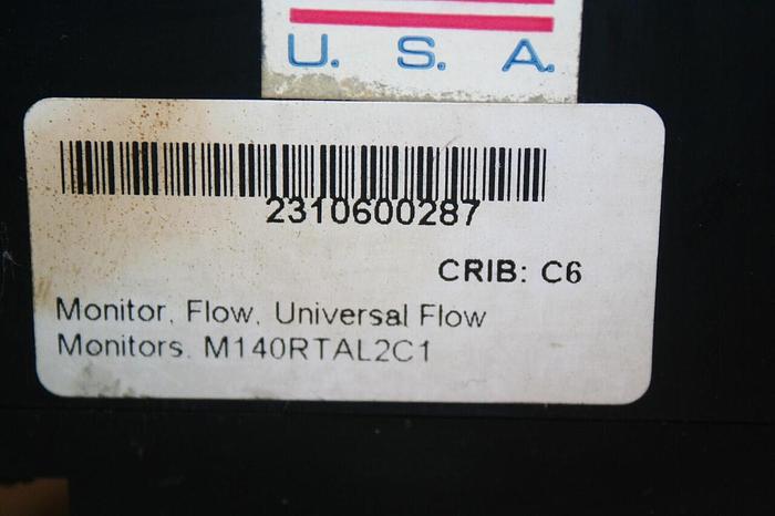 Used UNIVERSAL FLOW MONITORS Monitor M140RTAL2C1 #20575