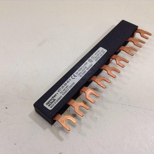 Used SPRECHER & SCHUH Compact Bus Bar KT7-25-DB-45-3 #84599