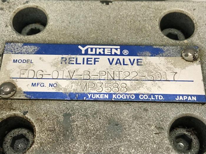 Used YUKEN Valve DSG-01-2B2-D24-N1-50252 #134995