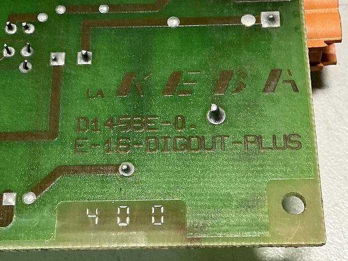 Used KEBA D1456E-0 E-16-DIGOUT-PLUS