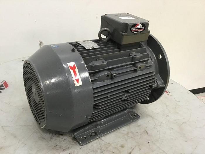 Used BROOK HANSEN 15 HP AC Motor W-DA160MJD #128595