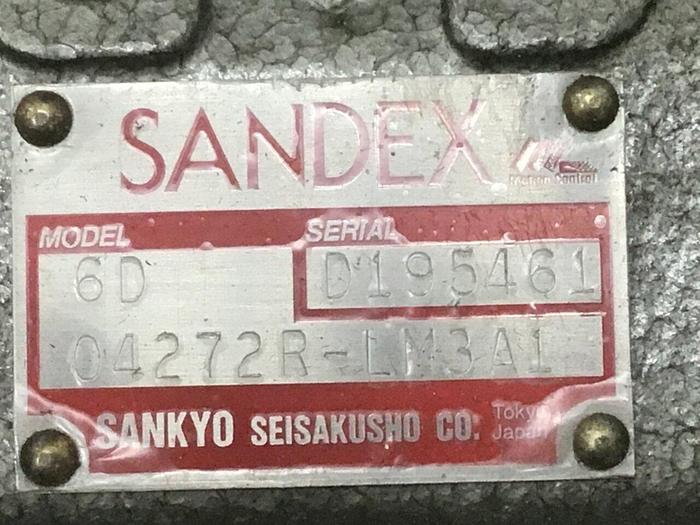 Used SANDEX Indexing Drive & Motor 6D04272R-LM3A1 #132330