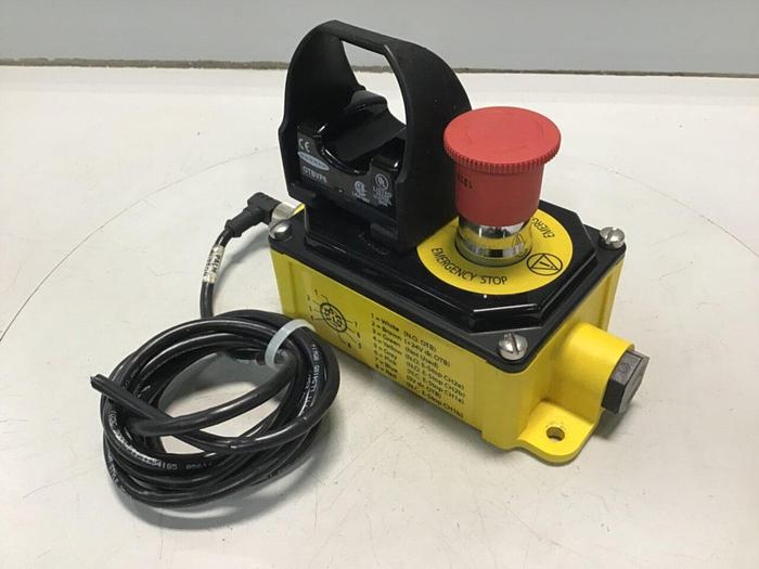 Used BANNER ENGINEERING Emergency Stop Button SSA-EBM-11EB1Q80TBB #117216