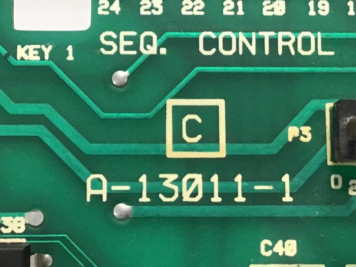 Used BARBER COLMAN Sequence Memory PC Board A-13011-1 USED