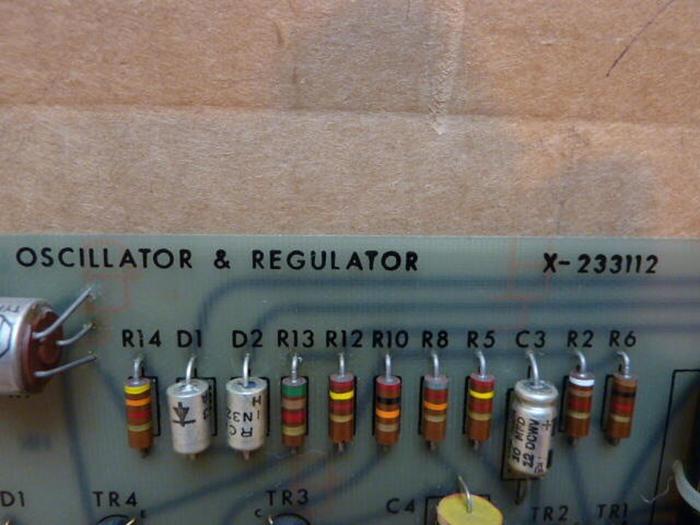 Used ALLEN BRADLEY Regulator PC Board X-233112 #27164