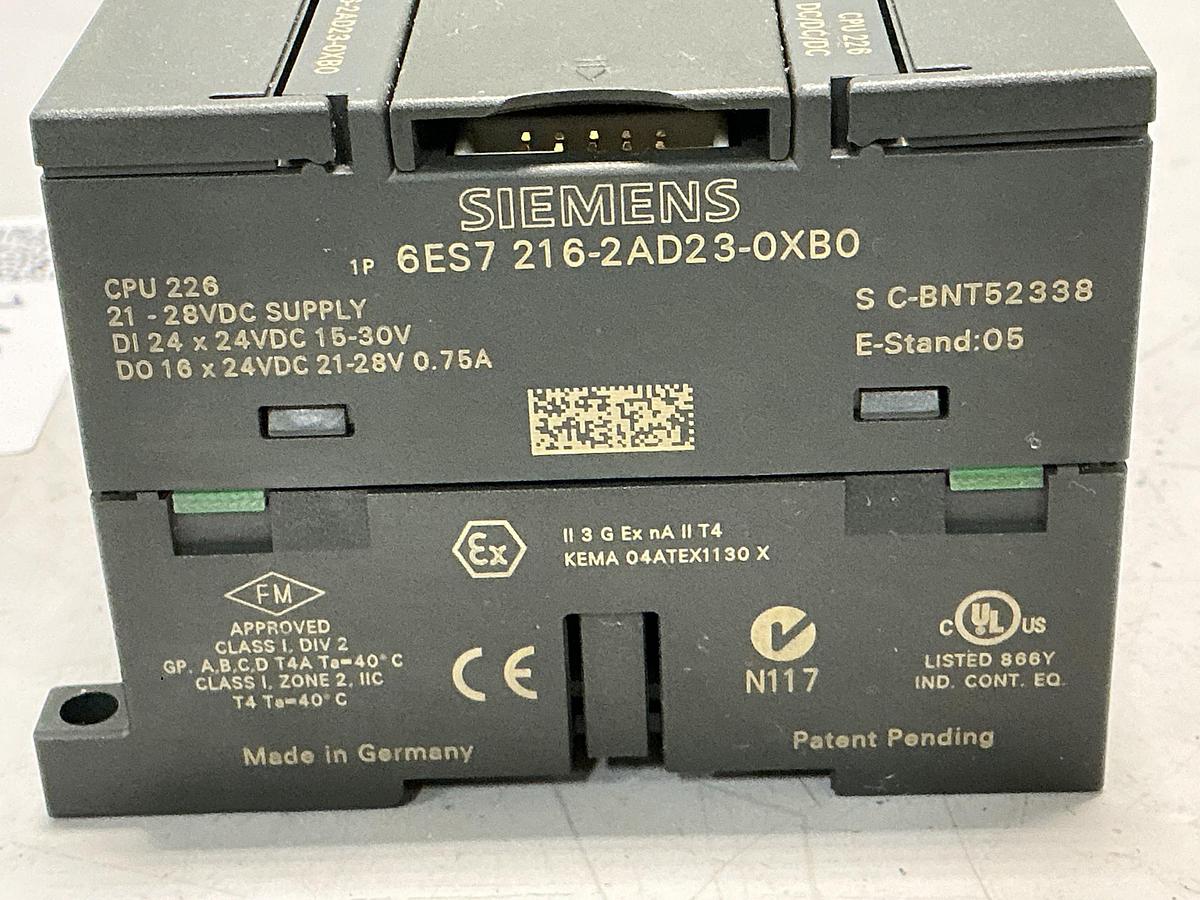 Used SIEMENS CPU226 DC/DC/DC