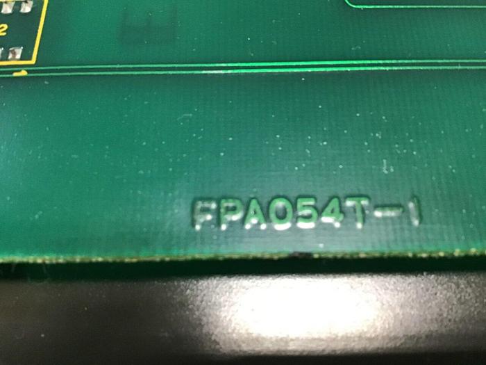 Used SHIBAURA Clamp Control Interface Panel 0138A1 USED