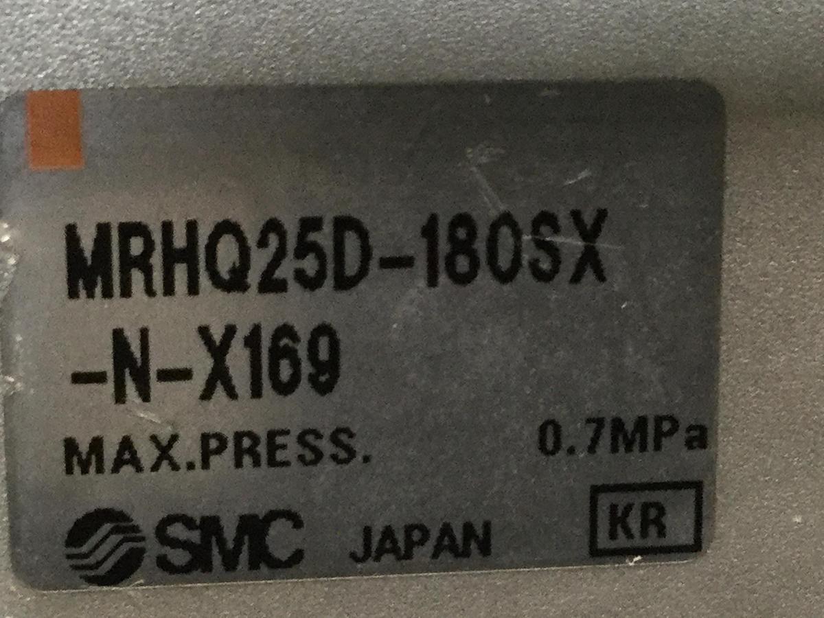 Used SMC Rotary Gripper MRHQ25D-180SX-N-X169 Used
