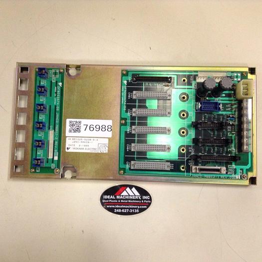 Used YASKAWA PC Board BackPlane Rack JZNC-MRK09-1 #76989