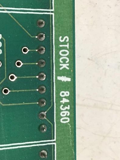 Used UNIVERSAL DYNAMICS 8 Digit Display Card PCB-068 #130644