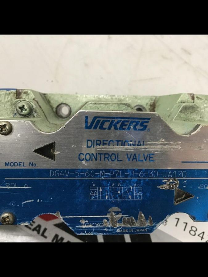 Used VICKERS Directional Control Valve DG4V56CMP7LH630JA170 #118424