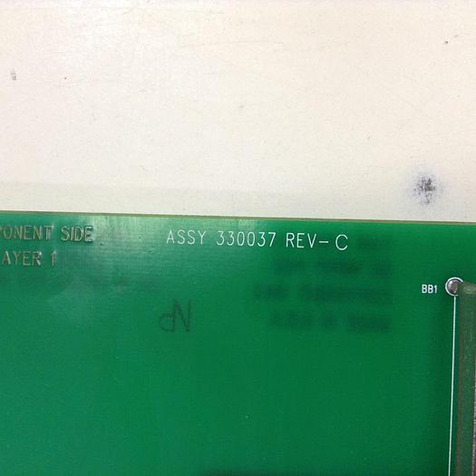 Used VAN DORN DC Input Board 330037 PC330-037 330-037 #83065