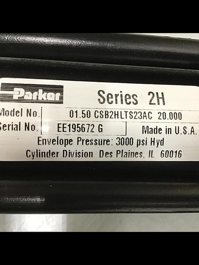 Used PARKER Cylinder 01.50 CSB2HLTS23AC 20.000 Used 140452