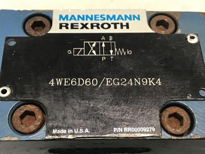 Used REXROTH Directional Valve 4WE6D60/EG24N9K4 Used