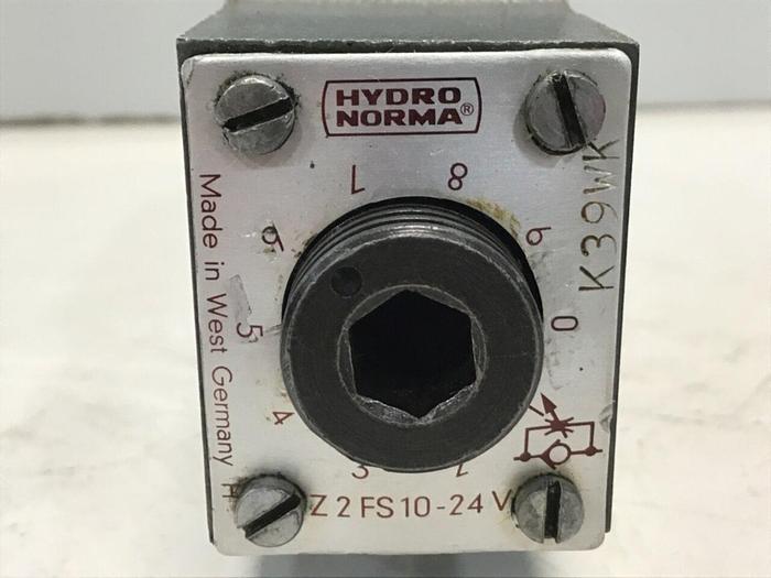 Used HYDRO NORMA Valve Z2FS1024 USED