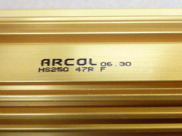 ARCOL Wirewound Resistor HS250 47R F #39422