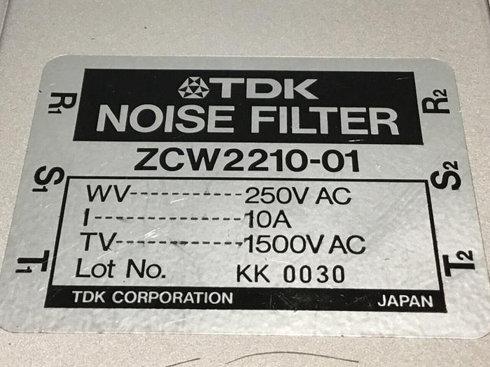 Used TDK Noise Filter ZCW2210-01 #123515