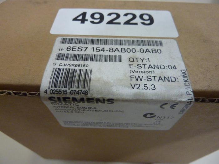 SIEMENS Interface Module 6ES7 154-8AB00-0AB0 #49229