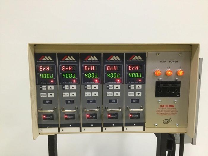 Used IDEAL MACHINERY 5 Zone Hot Runner MF5-150-A1TP New