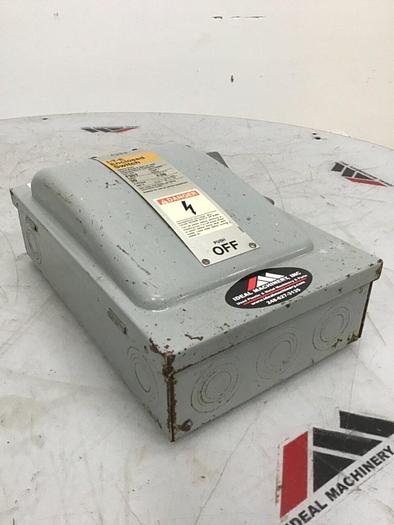 Used SIEMENS 30 Amp ITE Heavy Duty Vacu-Break F-351 #127054