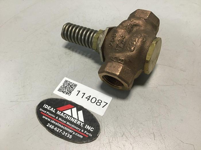 Used BRASS PRODUCTS DIVISION Brass Valve 1724 #114087