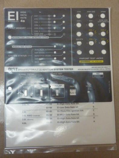 Used FORD Rotunda Ignition System Tester 007-00110 USED