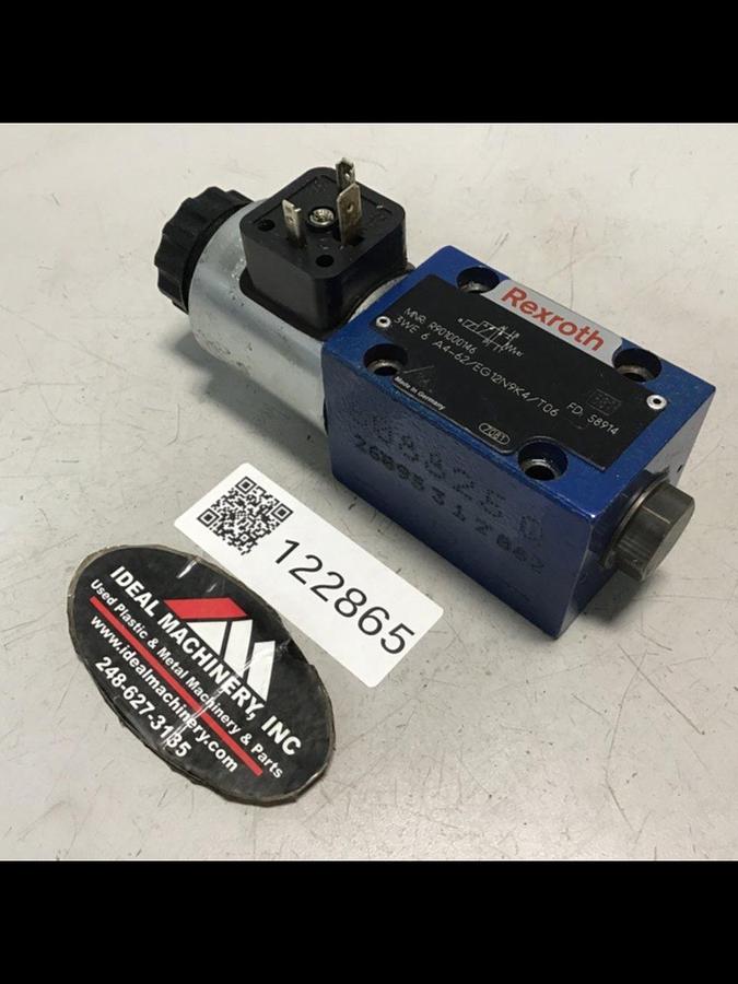 Used REXROTH Valve 3WE6A462EG12N9K4T06 USED