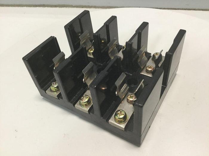 Used UTSUNOMIYA ELECTRIC MFG CO LTD Fuse Block FHJ1-3 #105476