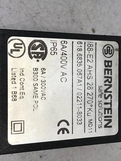 Used BERNSTEIN Limit Switch I88-E2 AHS28 #121223
