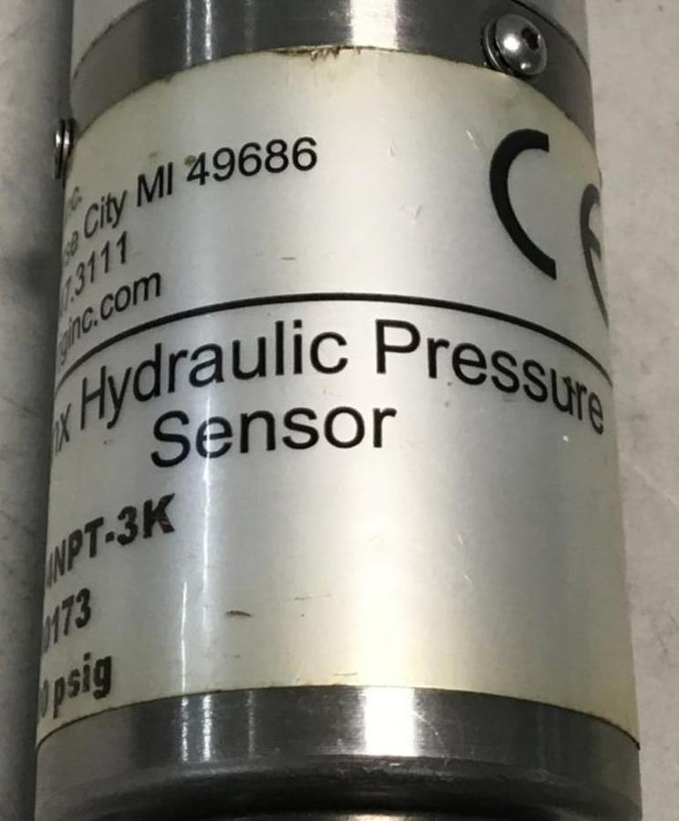 Used RJG INC. Pressure Sensor LS-H-1/4NPT-3K USED