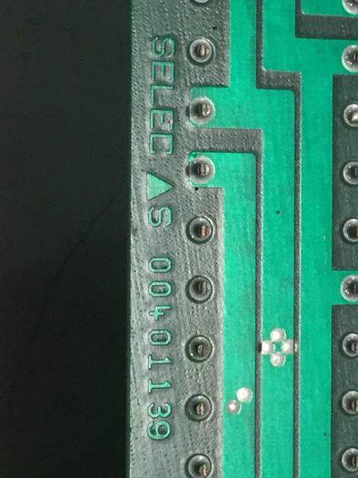 Used SELEC Circuit Board 00401139 #103776