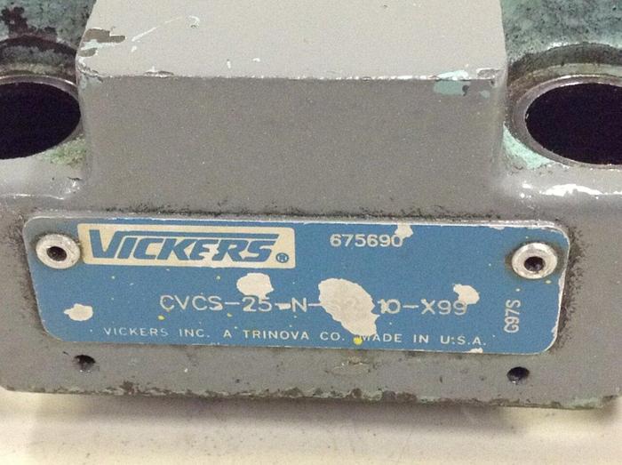Used VICKERS Valve CVCS25NS210X99 Used