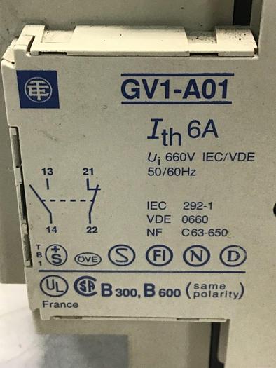 Used TELEMECANIQUE Manual Motor Starter GV3-M40 #129848