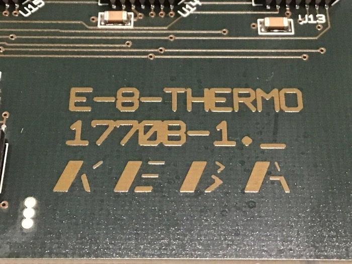 Used KEBA / Engel Circuit Board E-8-THERMO 1770B-1 USED