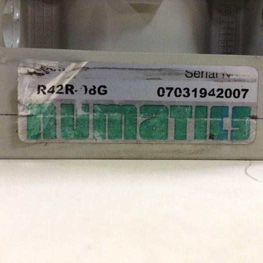Used NUMATICS Regulator w/ Gauge R42R-08G #87501