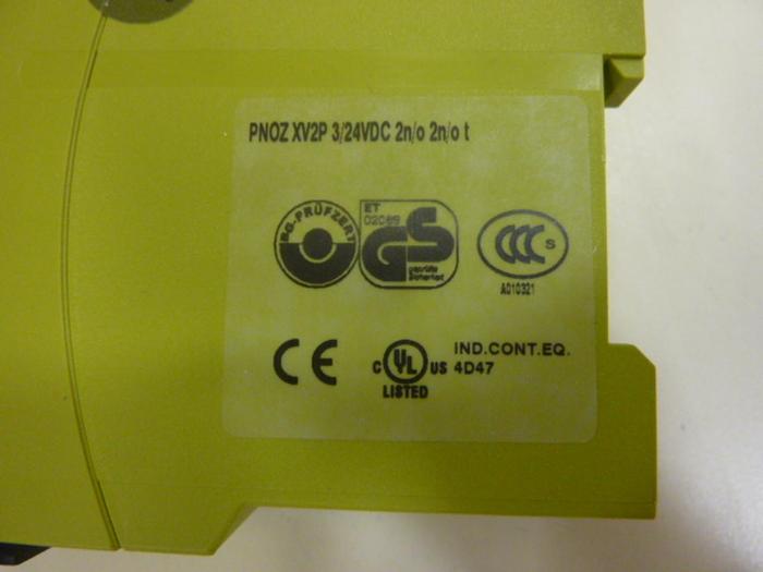 PILZ Safety Relay PNOZXV2P3/24VDC2N/O2N/OT #66600