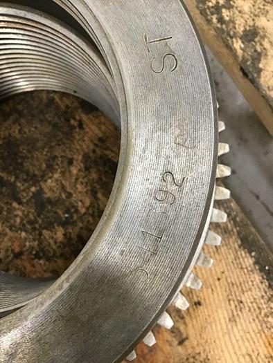 Used VAN DORN Die Height /Adjustable Tie Bar Nut 341392 ST Used