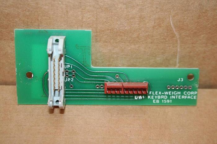 Used FLEX WEIGH Circuit Board EB1591 Used