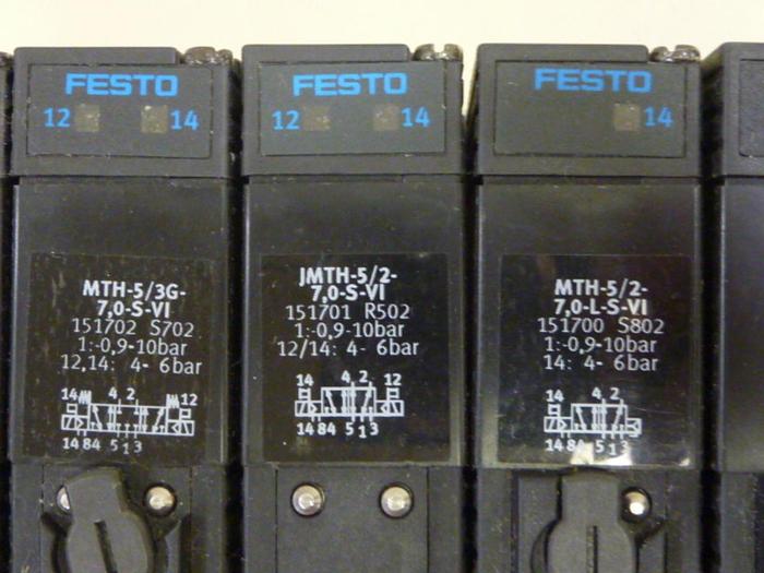 Used FESTO Control Block / Valve Terminal IFB13-03 Used