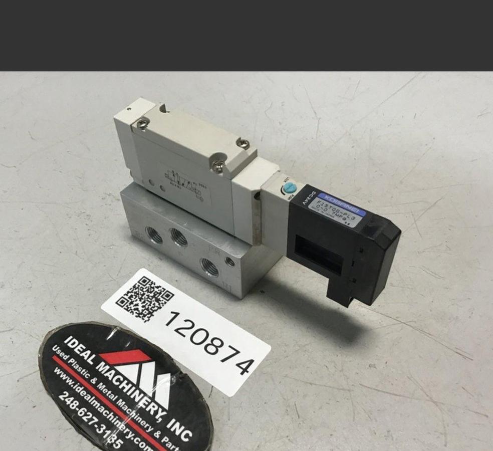 Used KOGANEI Solenoid Valve F15T0G-PL3 USED