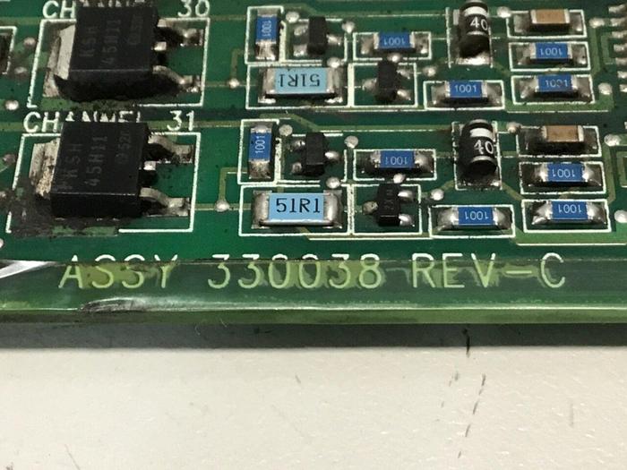 Used VAN DORN Pathfinder DC Output Board PC330-038USed