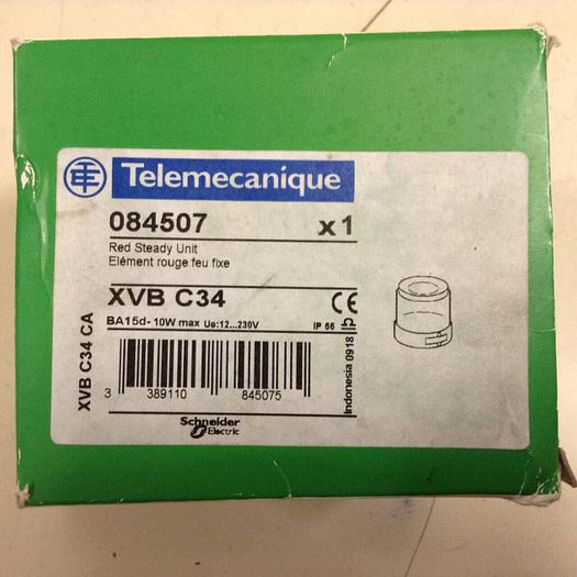 TELEMECANIQUE Stack Light RED XVB C34 #88344