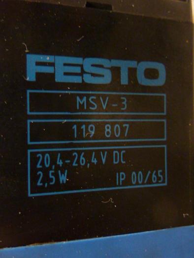 Used FESTO Control Block / Valve Terminal IFB8-02 #52825