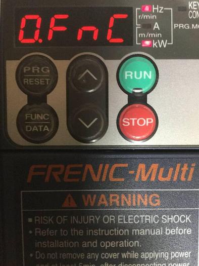 Used FUJI ELECTRIC Drive FRNO.2E1S-2J #98999