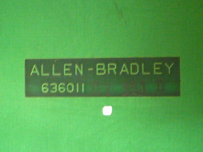 Used ALLEN BRADLEY 16 Slot Chassis 1771-AD SER A #37563