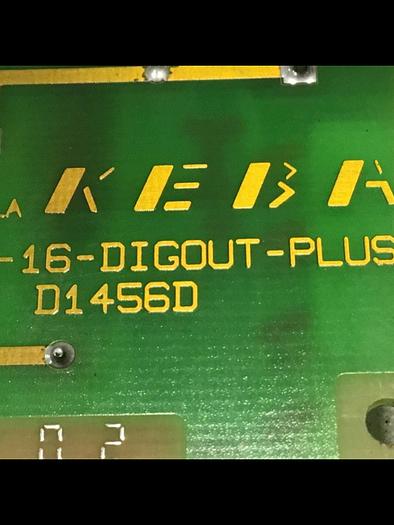 Used KEBA Engel Output Board E-16-DIGOUT-PLUS D1456D Used