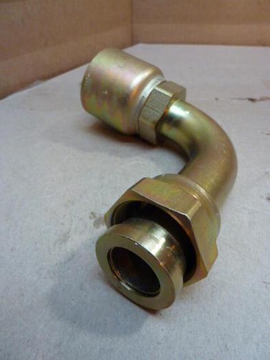 PARKER HYDRAULIC CRIMP HOSE FITTING ELBOW S1457422-1 #29961